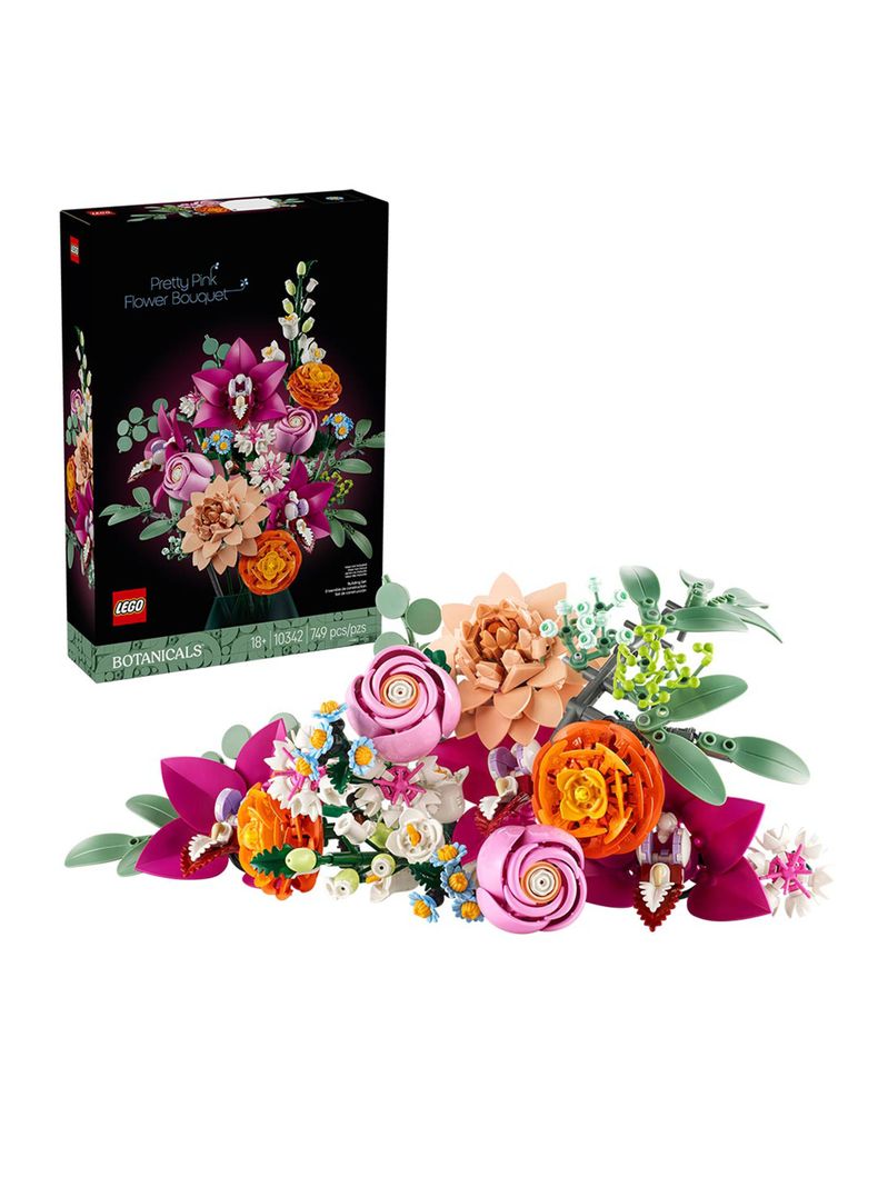 Lego Ramo de Flores Fantasía en Rosa-1