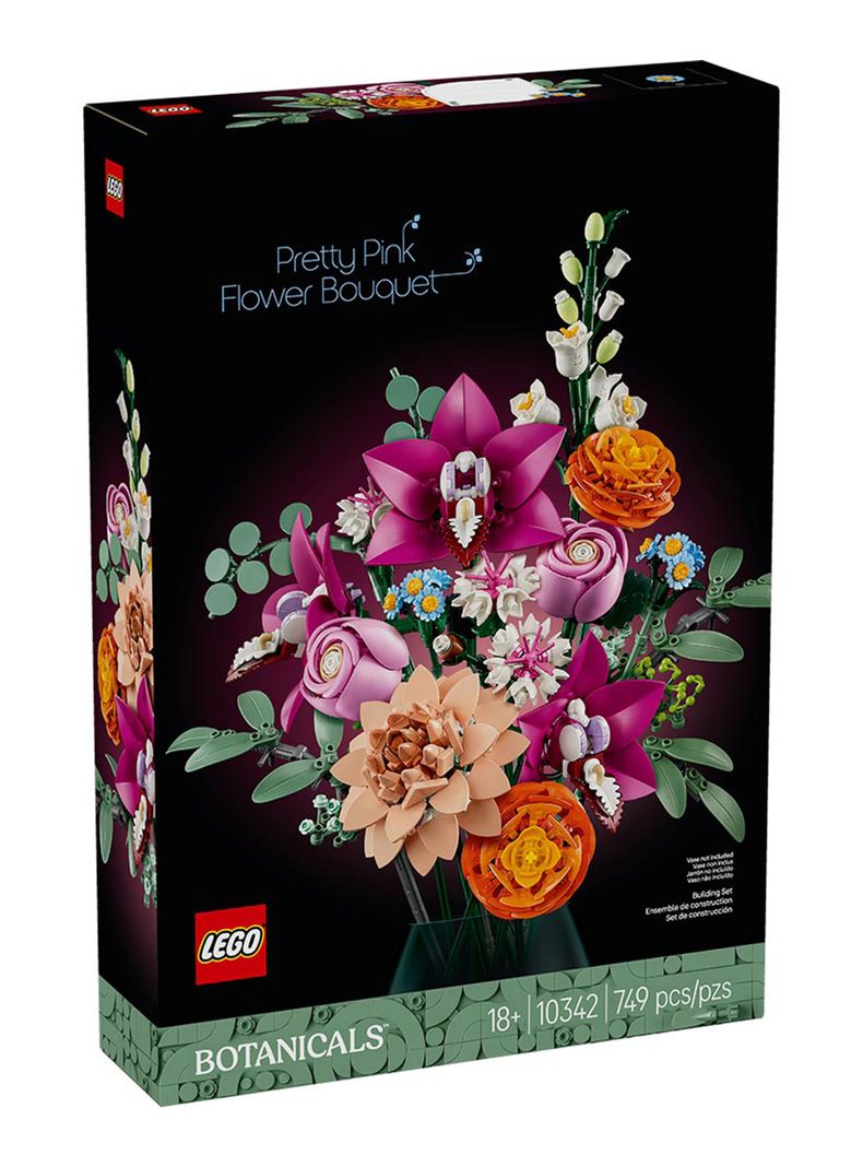 Lego Ramo de Flores Fantasía en Rosa-0