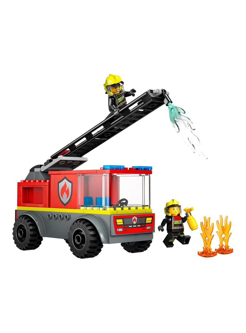 Lego Camión de Bomberos con Escalera-2