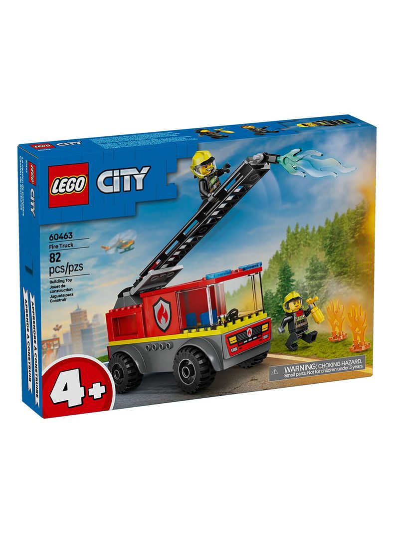 Lego Camión de Bomberos con Escalera-0