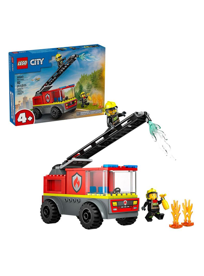 Lego Camión de Bomberos con Escalera-1