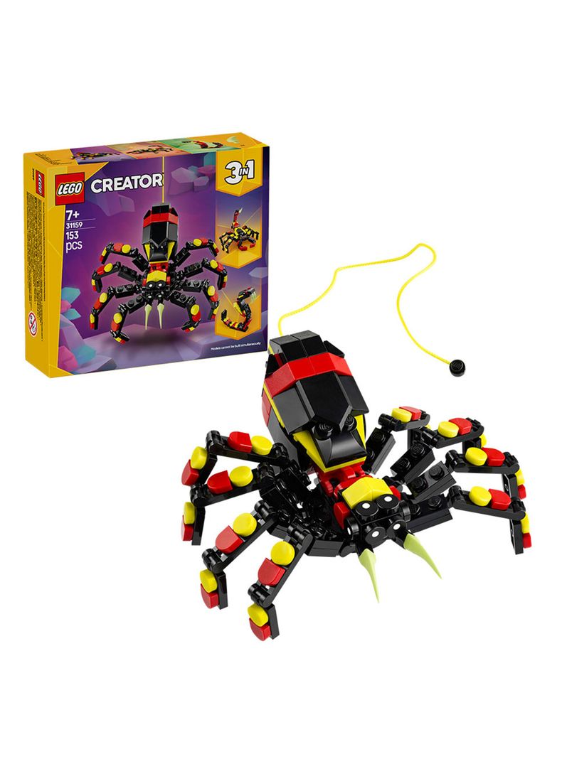 Lego Fauna Salvaje Araña Misteriosa-1