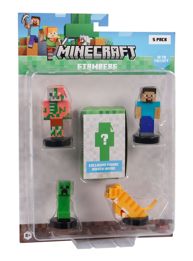 Pack de 5 Figuras Timbre Steve-0