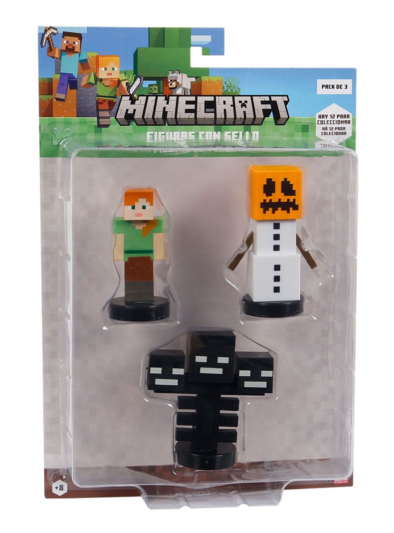 Pack de 3 Figuras Timbre Golem de Nieve-0