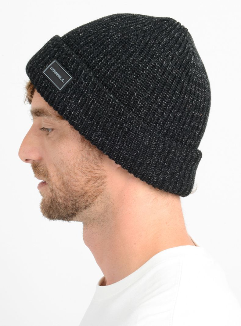 Beanie de Lana Jersey Interior Etriqueta Frontal-3