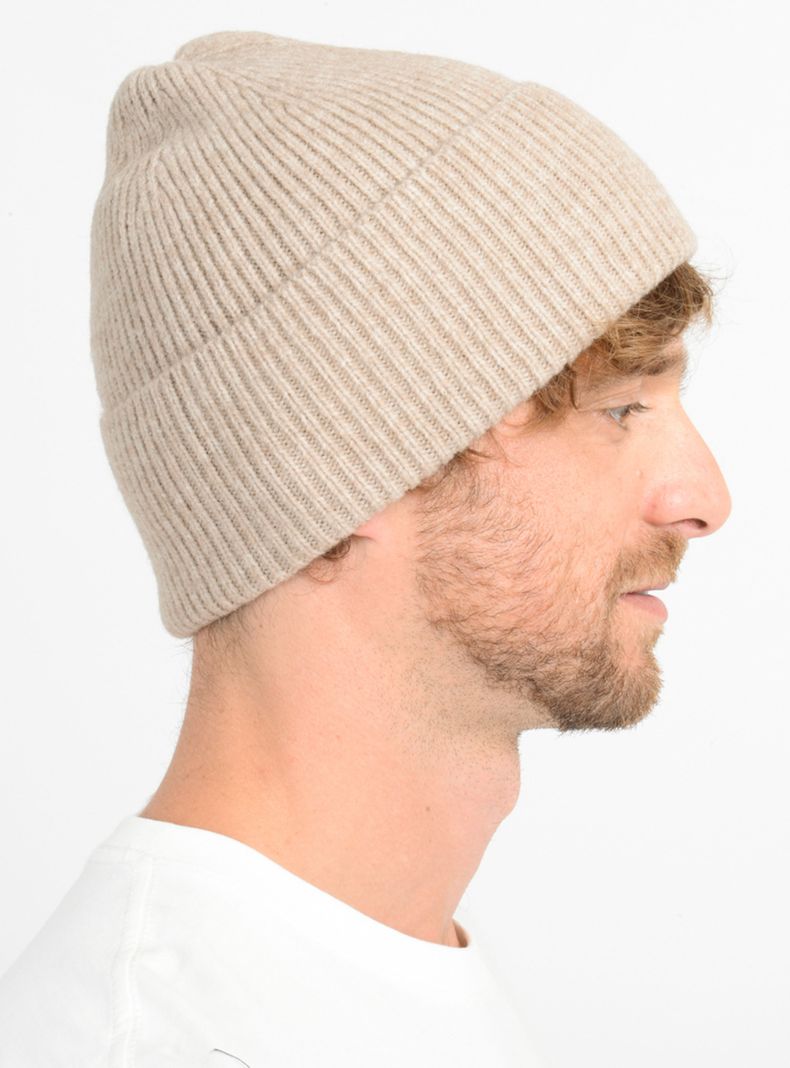 Beanie de Lana Unicolor-2