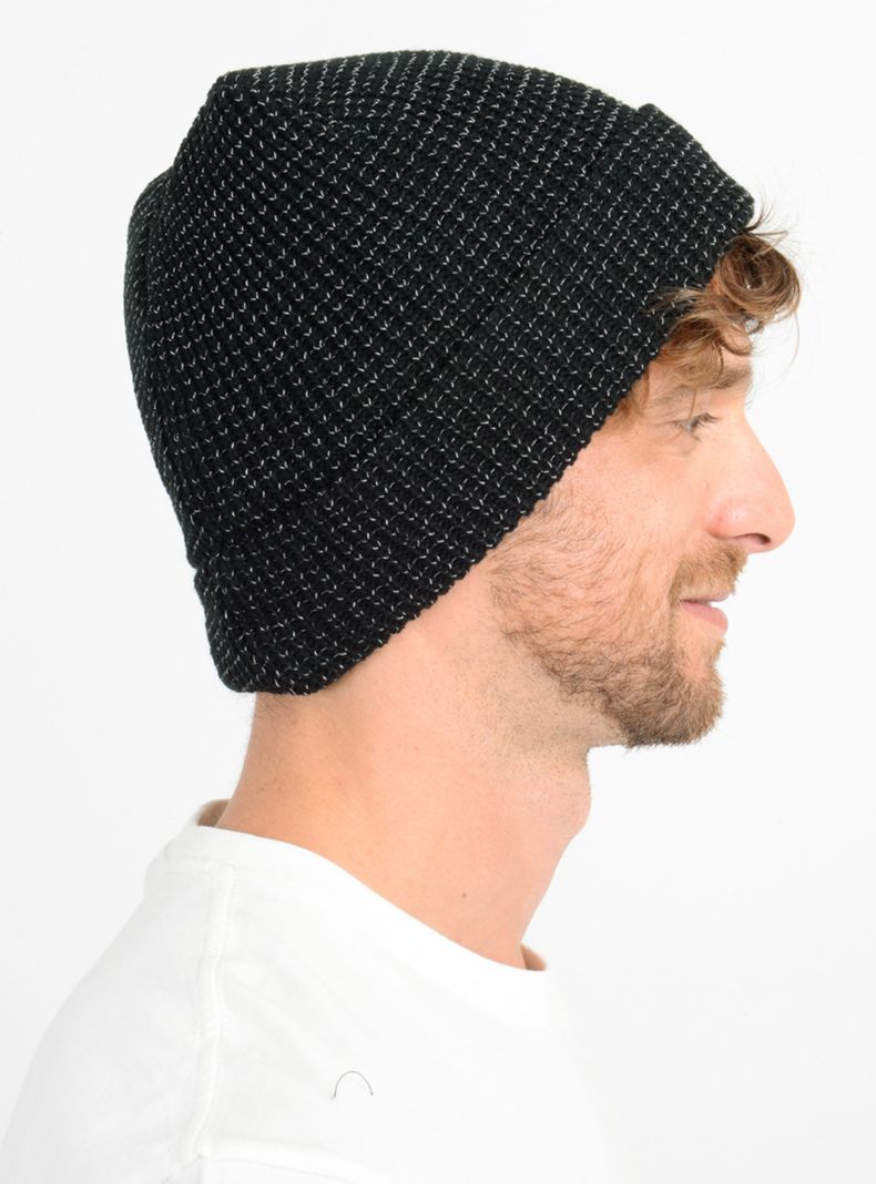 Beanie de Lana Logo Front-2