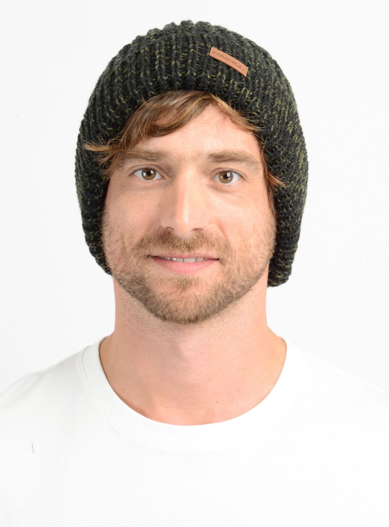 Beanie de Lana Efecto Tejido-0