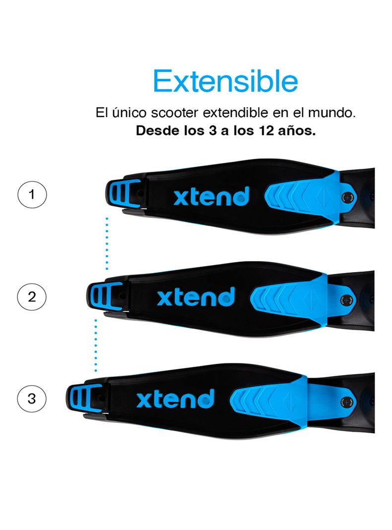Scooter Xtend Azul-2
