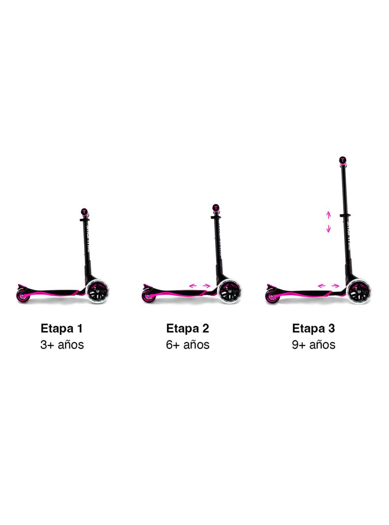 Scooter Xtend Rosa-4