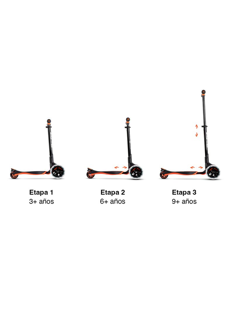 Scooter Xtend Naranja-4
