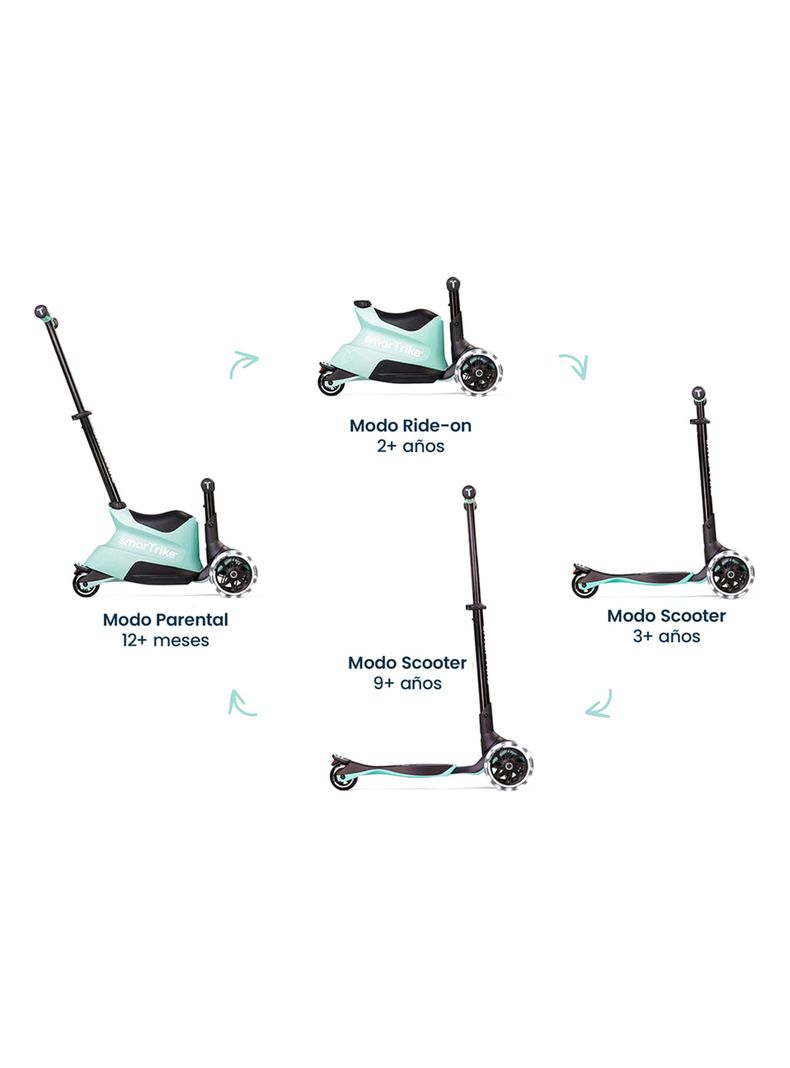 Scooter Xtend Ride On Verde-4