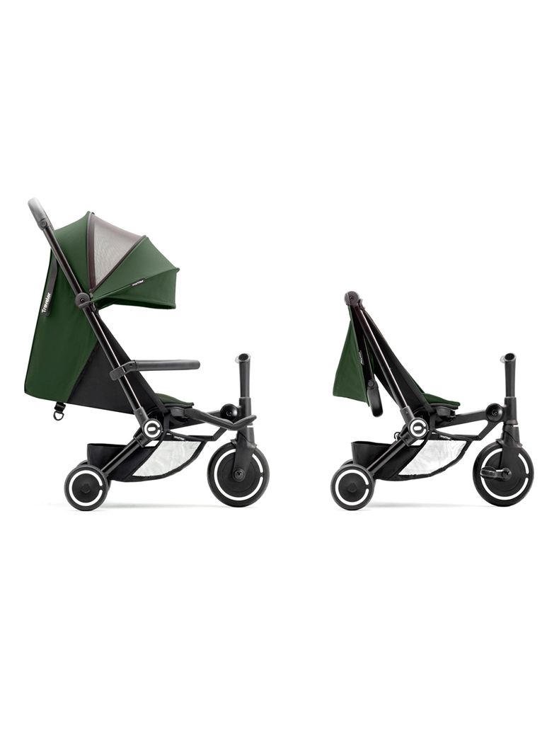 Coche Triciclo Traveler Verde-3