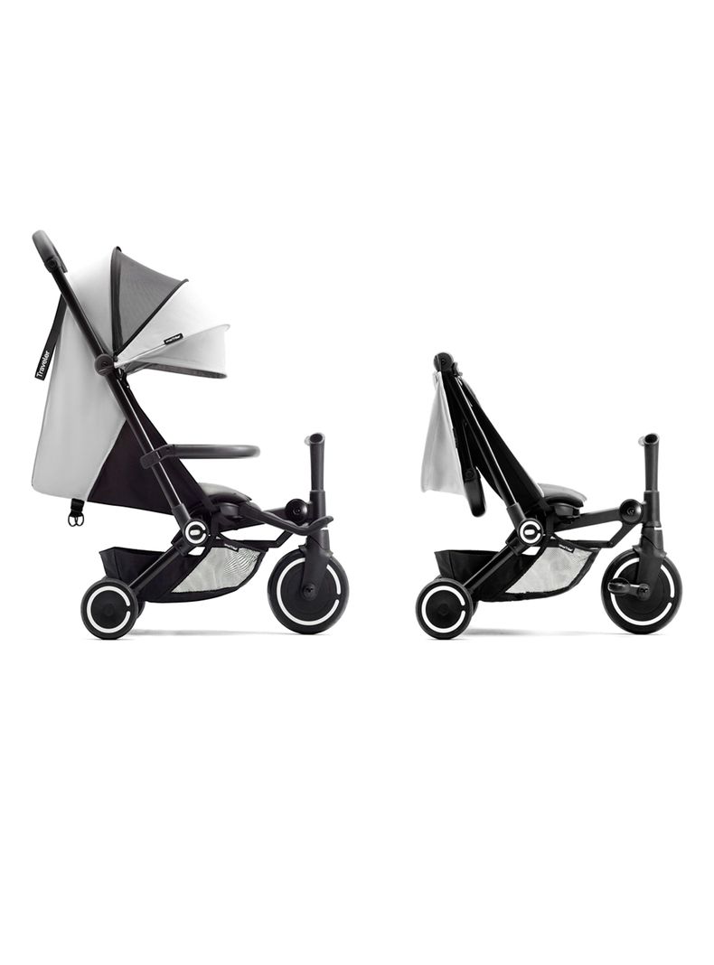 Coche Triciclo Traveler White-4