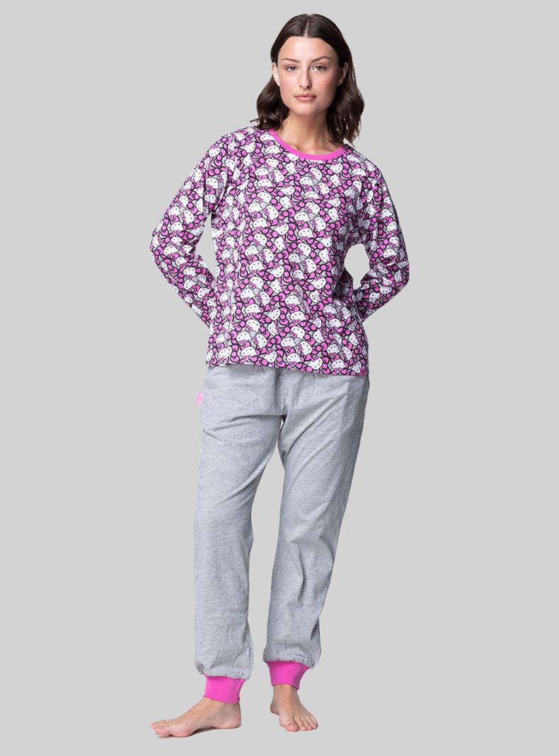 Pijama Hello Kitty 2 Piezas-0