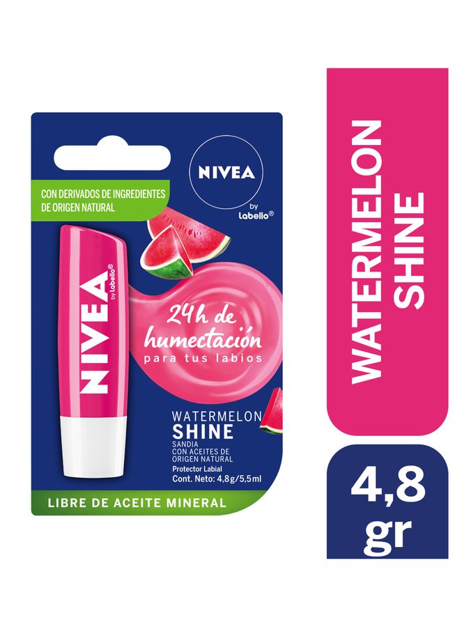 Protector Nivea Labial Humectante Watermelon Shine - image 1