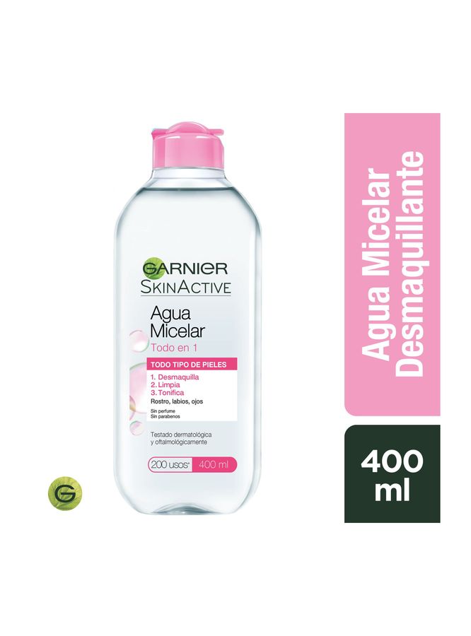 Agua Garnier Skin Active Micelar Todo en 1 400 ml - image 1